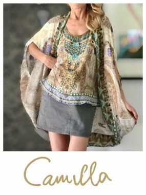 Camilla Granada Dream (2016) Short Silk Cape OS